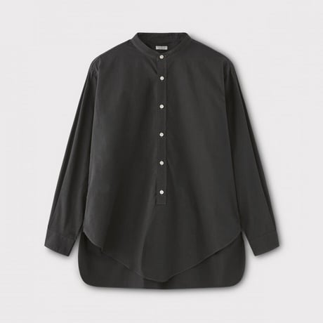 PHIGVEL‐MAKERS Co.  Band Collar Long Shirt (Graphite)