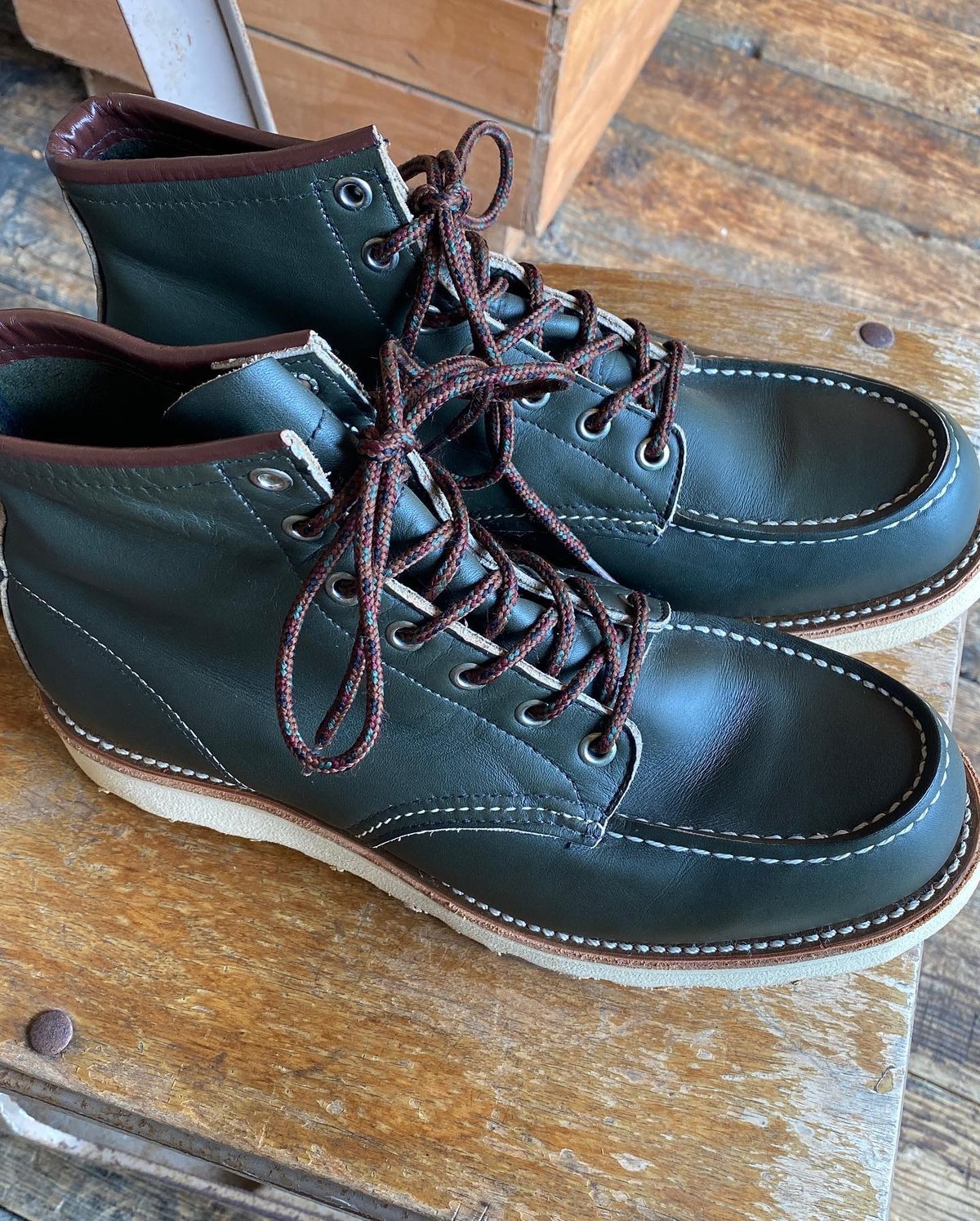 REDWING -ILISH SETTER- #8180 DEAD STOCK size 8E 