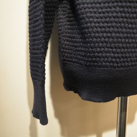 GRP crewneck ‐spotknit‐ BLU(ネイビー)