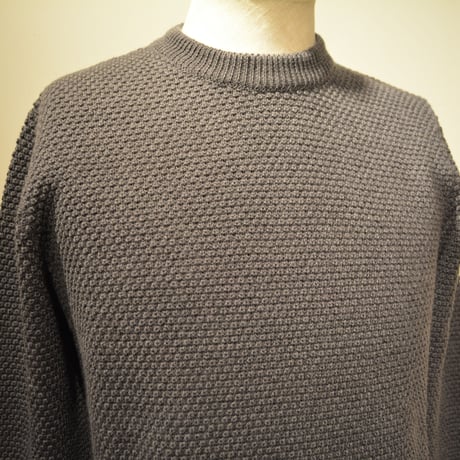 GRP WAFFLEKNIT‐mediumweight‐ grigio(ライトグレー)