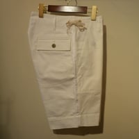 KENNETH FIELD CEREMONY Ⅱ SHORTS -LIPSTOP＆HBT(WHITE)-