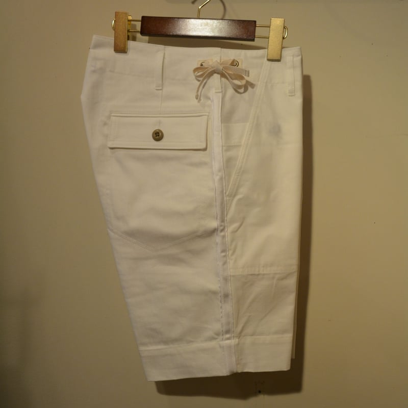 KENNETH FIELD CEREMONY Ⅱ SHORTS -LIPSTOP&HBT(WH KENNETH FIELD CEREMONY Ⅱ SHORTS -LIPSTOP&HBT(WH