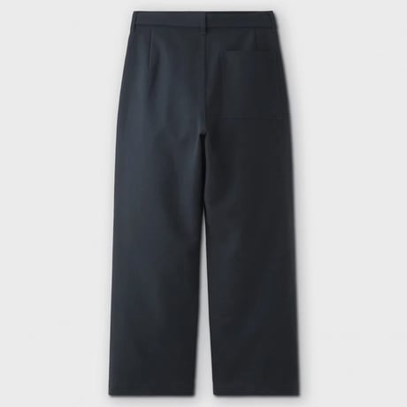 PHIGVEL‐MAKERS Co. Double Cloth Belted Trousers（DUST BLACK）