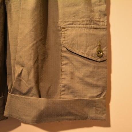 kenneth field -GURKA SHORTS- cool max olive ripstop