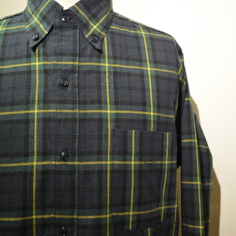 SASSAFRAS ‐green thunb shirt‐ tartan check (GREEN)