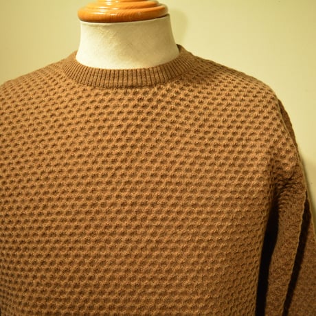 GRP WAFFLEKNIT‐lightweight‐ CAMEL