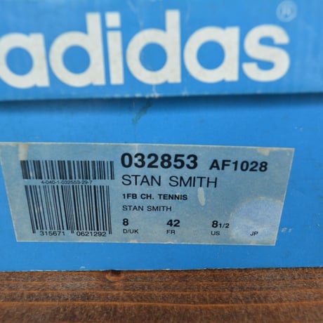 deadstock 80s adidas stan smith made in France (with box) size US８H