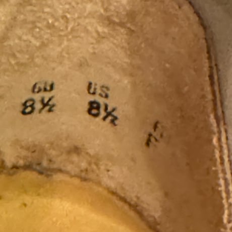 DEAD STOCK  Clarks desert boot   Made in England🏴󠁧󠁢󠁥󠁮󠁧󠁿  size  GB8 1/2 ・US8 1/2 ・FIT F