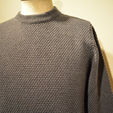 GRP WAFFLEKNIT‐mediumweight‐ grigio(ライトグレー)