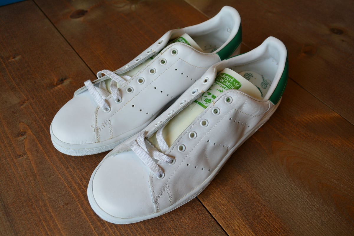 deadstock 80s adidas stan smith made in France