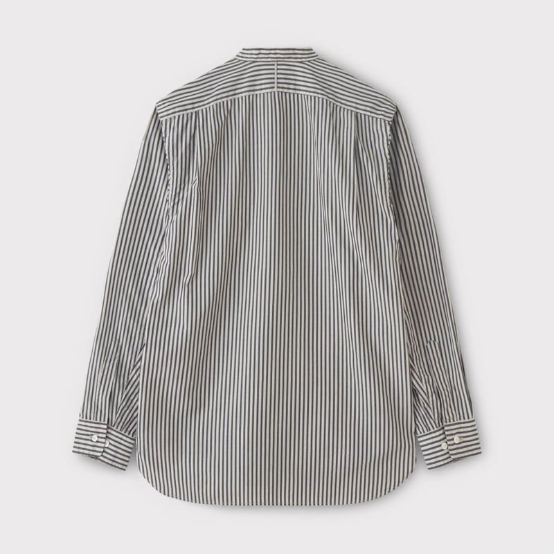 トップス PHIGVEL LONG BAND COLLAR SHIRT PHIGVEL - BAND COLLAR DRESS SHIRT | HUMAN and THINGS