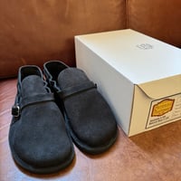 Fernand Leather  Middle English (Howeenleather Black Suede)