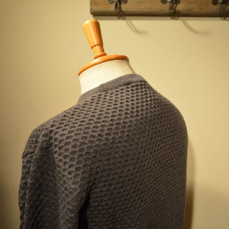 GRP WAFFLEKNIT‐lightweight‐ grigio(ライトグレー)