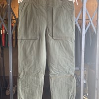 kenneth field -field over pants- cotton/nylon olive