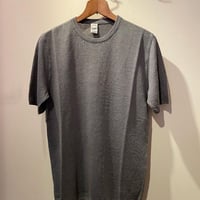 -GRP- Linen S/S crew neck knit（GRIGIO/GRAY）