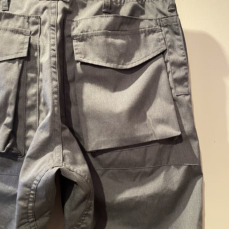 SASSAFRAS  -Digs Crew Pants 4/5-  TC Weather Cloth（Heather Gray）
