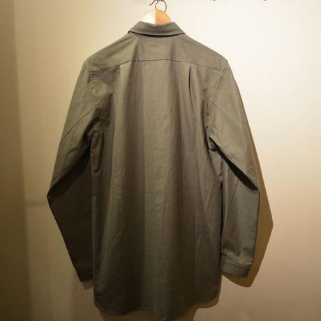 Frank Leder-bedlinenshirt- (OldStyle) OLIVE