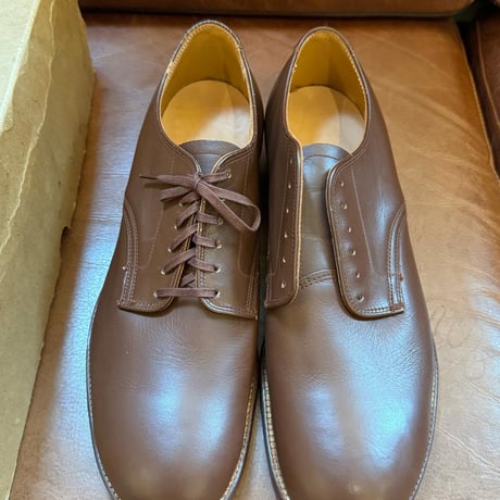 DEAD STOCK 1950's US ARMY OFFICER SHOES size 8 1/2 C ※with BOX