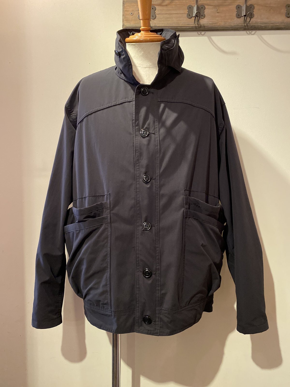 SASSAFRAS -Over Grown Hiker Jacket- memory dou