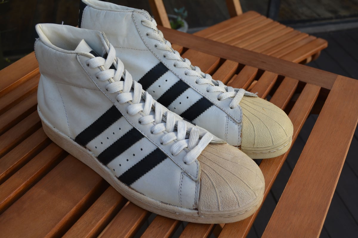 adidas PROMODEL (金ベロ) made in France ‐DEADSTOCK...