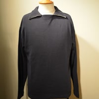 kenneth field L/S POLO  -NAVY-