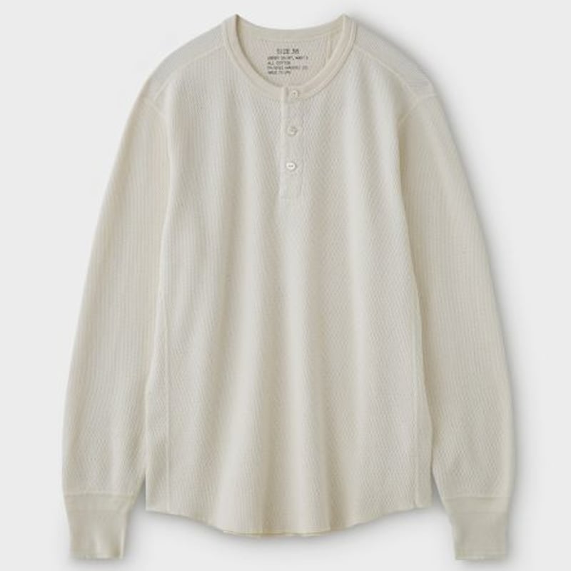 PHIGVEL‐MAKERS Co． pm-vtwl02 thermal henley top