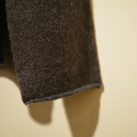 -seldom- V‐neck sweater　‐BROWN‐