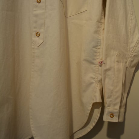 -Frankleder- bedlinenshirt (StandCollar)