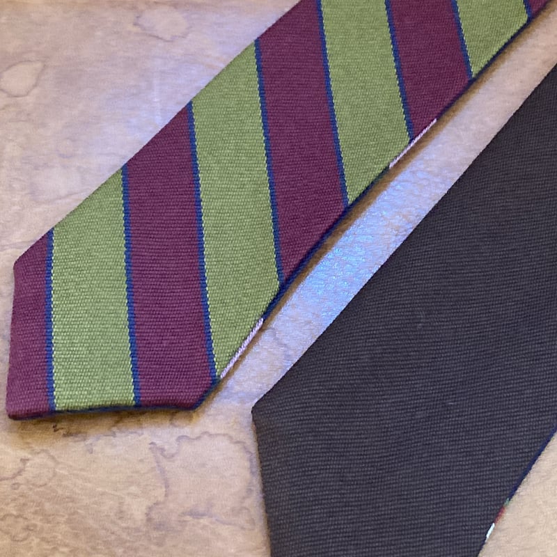 kenneth field 4face tie 3regimental×1solid(brow