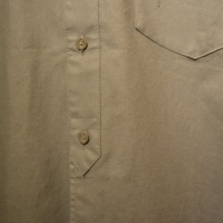 Frank Leder-bedlinenshirt- (StandCollar)OLIVE