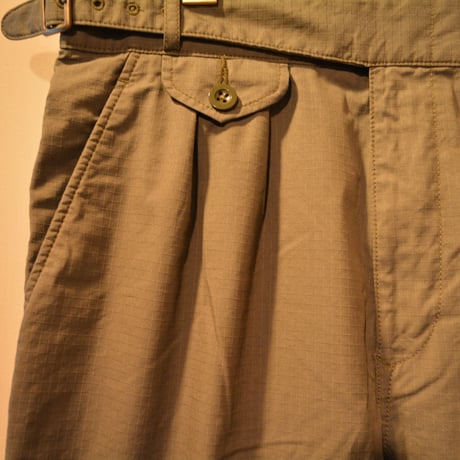 kenneth field -GURKA SHORTS- cool max olive ripstop