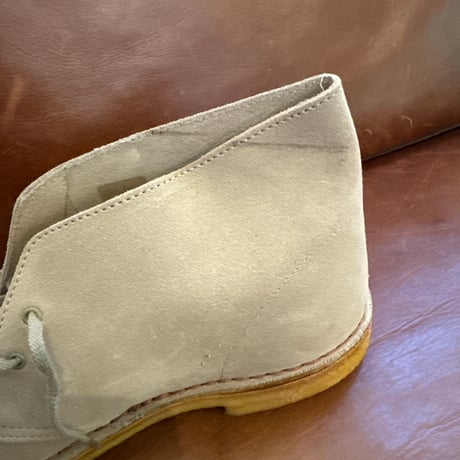 -DEAD STOCK- Clarks desert boots  made in England  size GB8h US8h FIT Ｆ