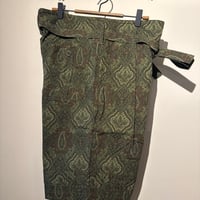 MOJITO GULF STREAM SHORTS（Green Paisley × rip stop fabric）