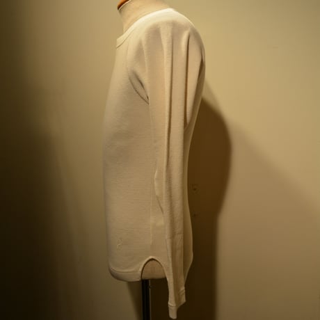 kenneth field  L/S THERMAL CREWNECK(NATURAL)