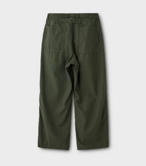 PHIGVEL‐MAKERS Co．Mil Trousers -sage green- | c