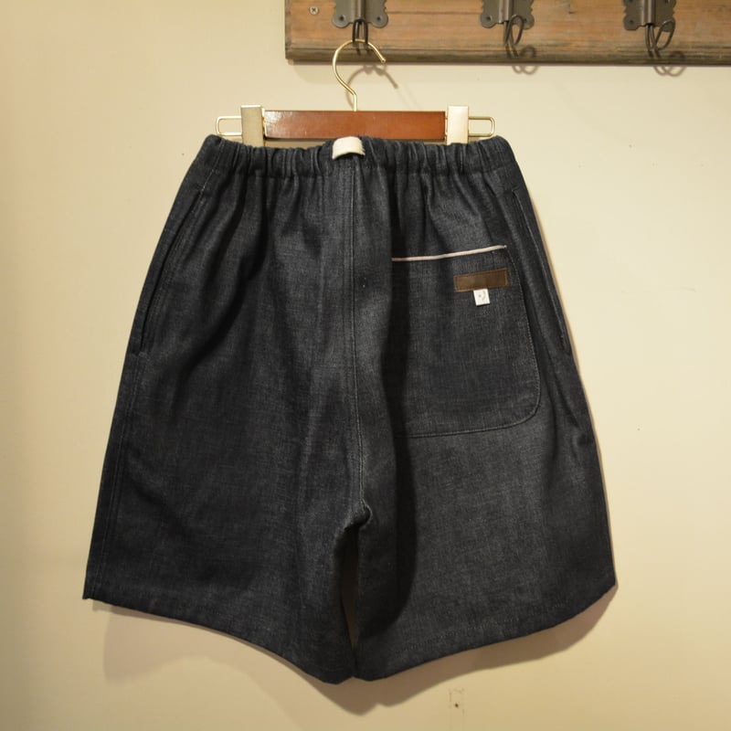 kenneth field ‐EZ SHORTS‐（14oz SELVAGE DENIM) |