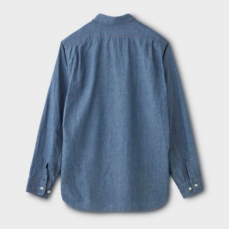 PHIGVEL‐MAKERS Co.　C/L Chambray Shirt (FADEINDIGO)