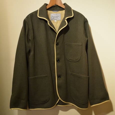 kenneth field -outfitters jacket-  DOBBYMELTON(OLIVE)
