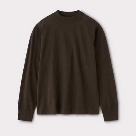 PHIGVEL‐MAKERS Co. PM‐VTGT05 HIGHNECK LS TEE (BROWN)
