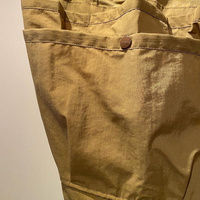 SASSAFRAS -Whole Hole Pants 1/2- (CAMEL) | cr
