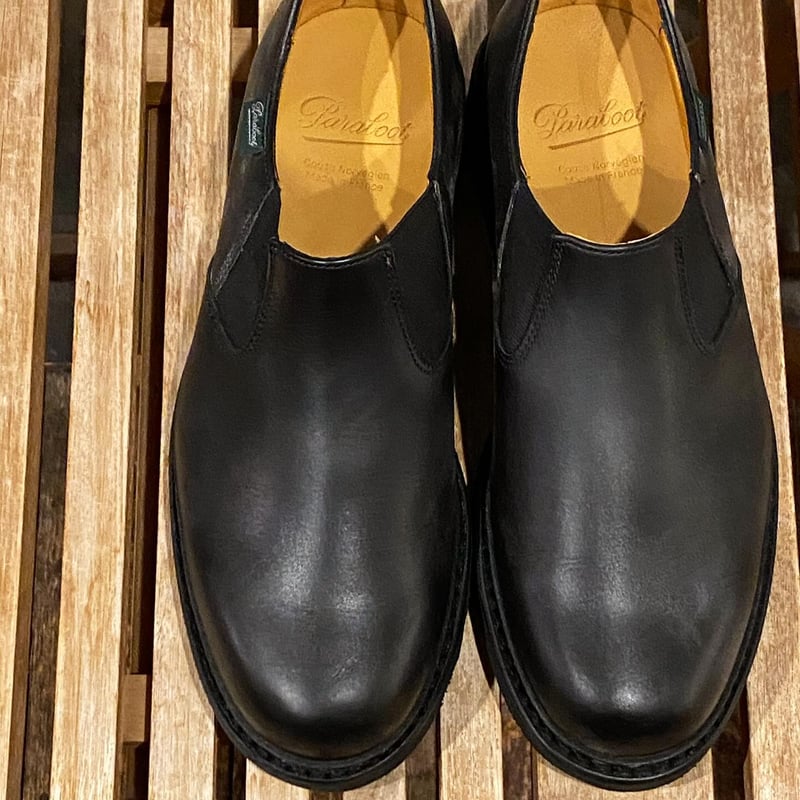 paraboot photon noir UK7 black サイドゴア