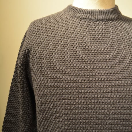 GRP WAFFLEKNIT‐mediumweight‐ grigio(ライトグレー)