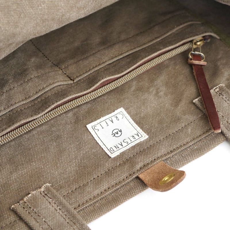 ARTS & CRAFTS -AGING CANVAS 2WAY TOTE- 2ウェイトー ARTS & CRAFTS -AGING CANVAS 2WAY TOTE- 2ウェイトー