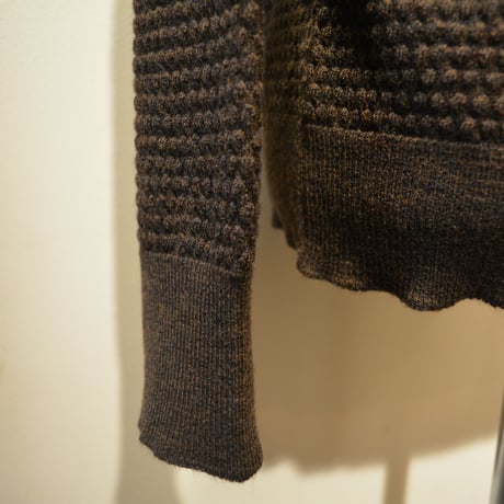 GRP crewneck “spotknit” MARRON(ブラウン)