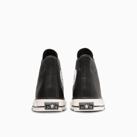 CHUCK TAYLOR LEATHER HI（BLK LEATHER）