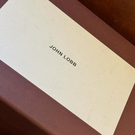 JOHN LOBB “LOPEZ” Last#4395 museumcalf DARK BROWN size６1/2 Ｅ