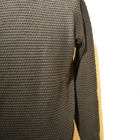 GRP crewneck “spotknit” NERO(ブラック)