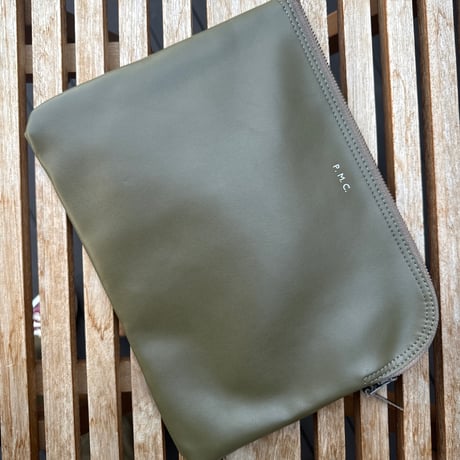 PHIGVEL‐MAKERS Co．Leather Purse L -G.Olive-