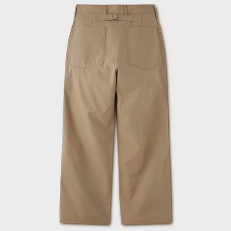 PHIGVEL‐MAKERS Co.  2024ss C/W FATIGUE TROUSERS (KHAKI BEIGE)
