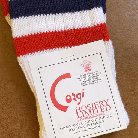 Corgi knit sox